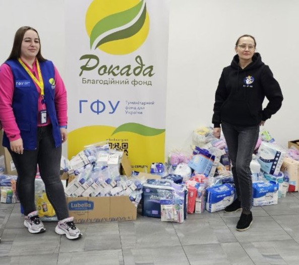 NGO”Art of Aid” provided hygiene kits to CF “Rokada”