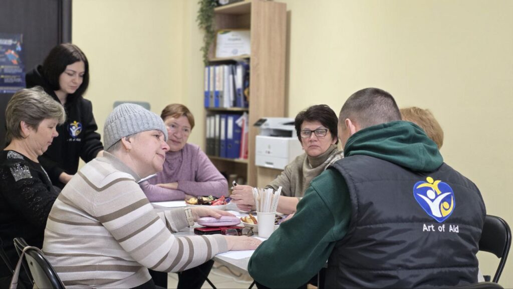 Group Legal Session at the Art of Aid Protection Center in Dnipro